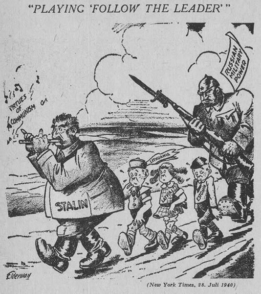Західні карикатури на Сталіна частина 2.