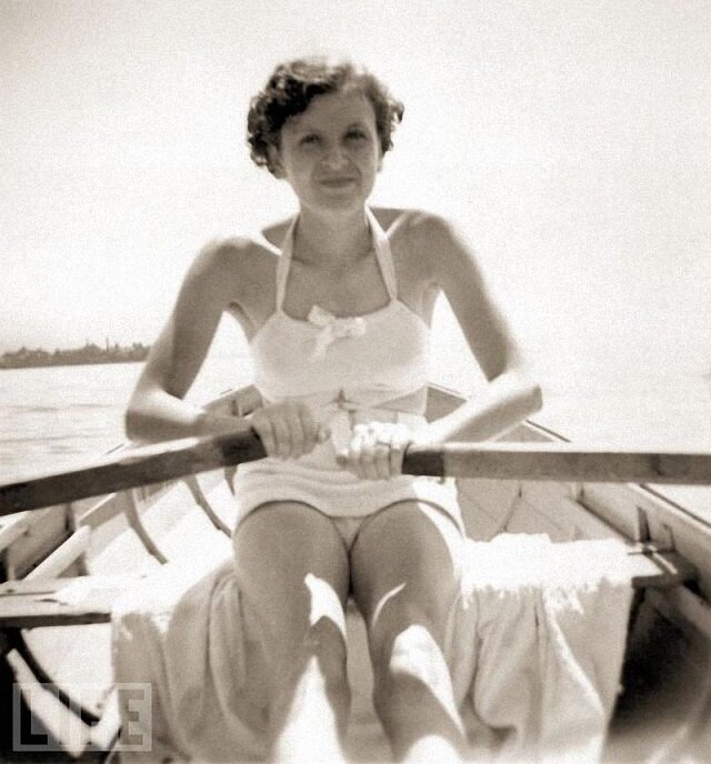Єва Браун – улюблена жінка Гітлера. Фото з її особистого архіву