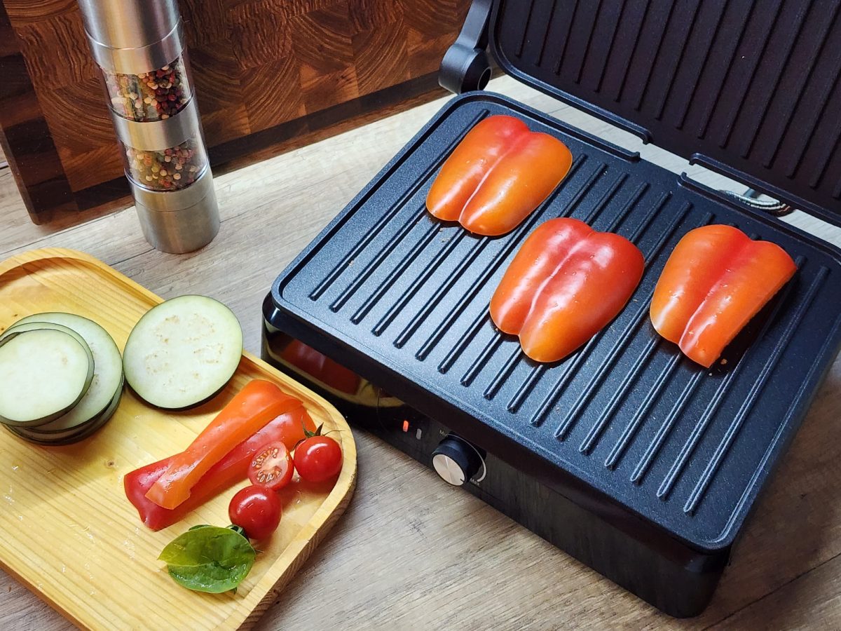 Овочі гриль на електрогрилі