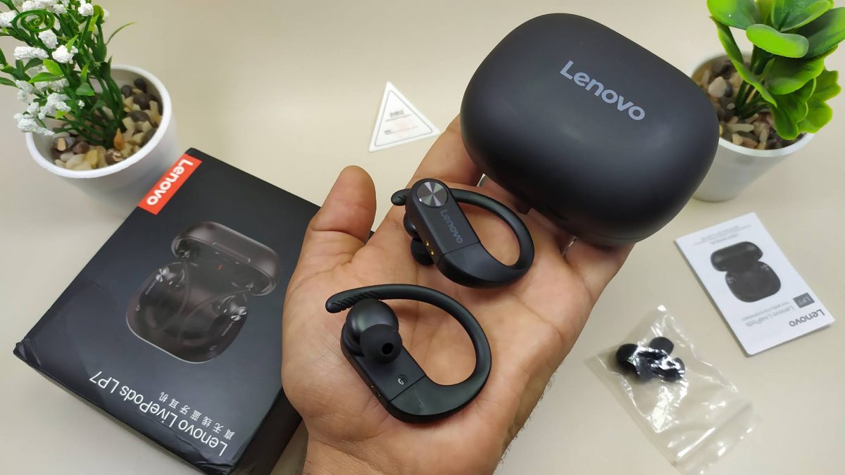 аушники Lenovo с Bluetooth 5.0