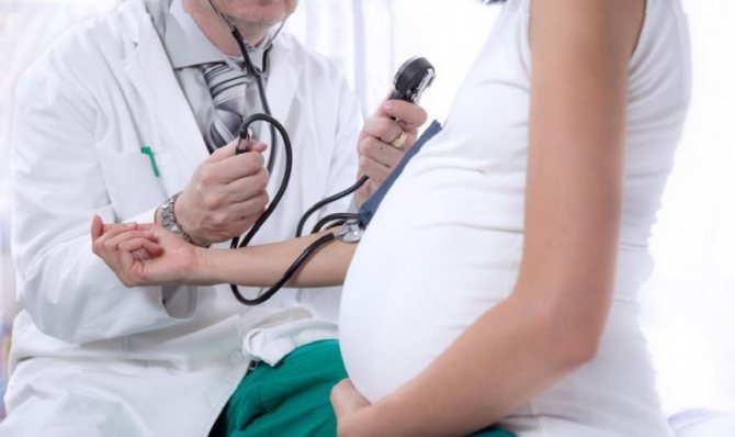 Вимірювання тиску у вагітної
