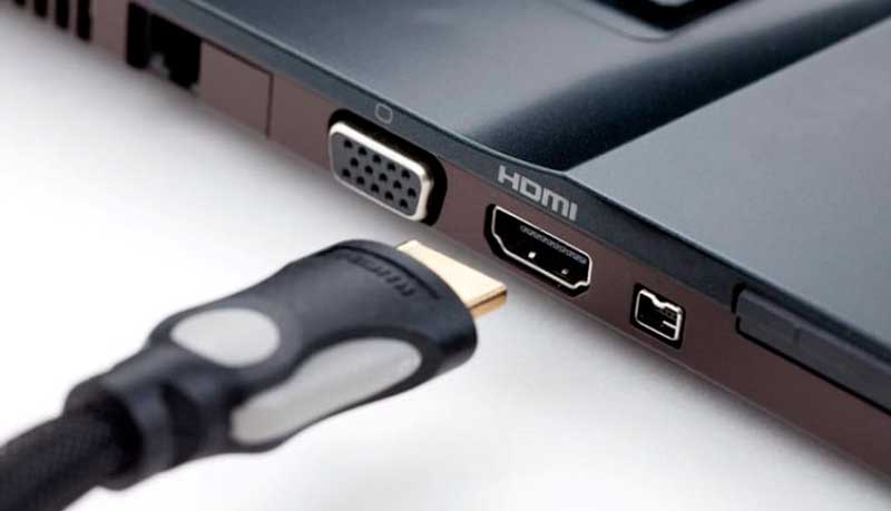 HDMI разъем в ноутбуке
