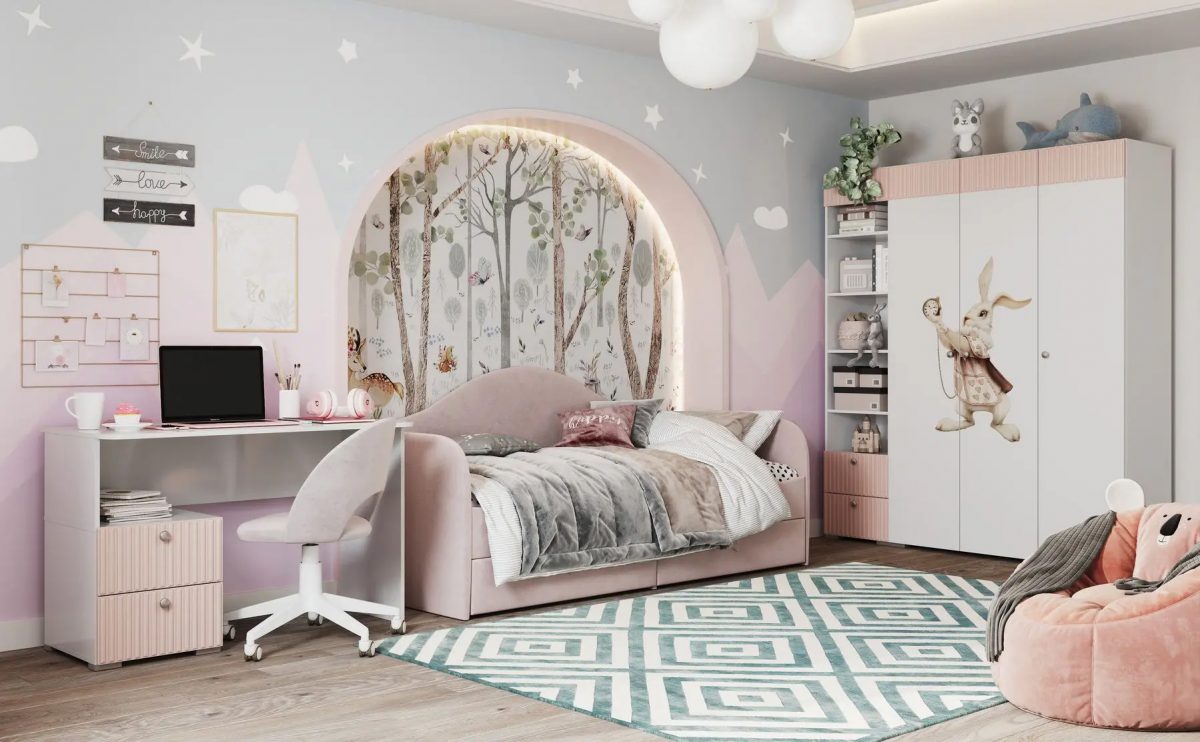Стильні дитячі меблі