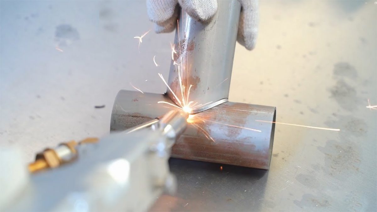 сварка оцинкованных труб