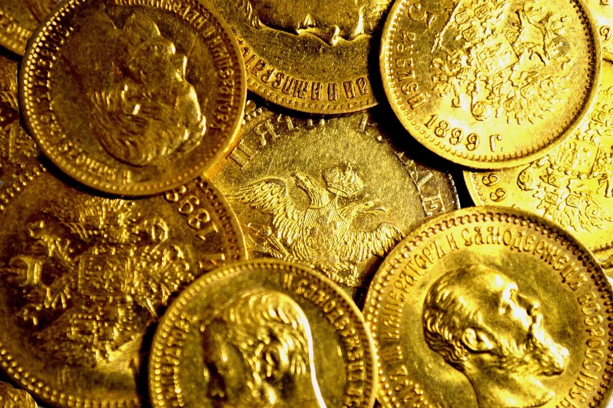 Золотые монеты Российской Империи
