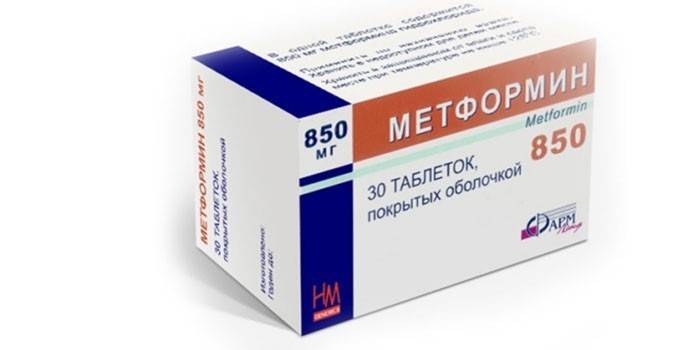 Препарат Метформин 850
