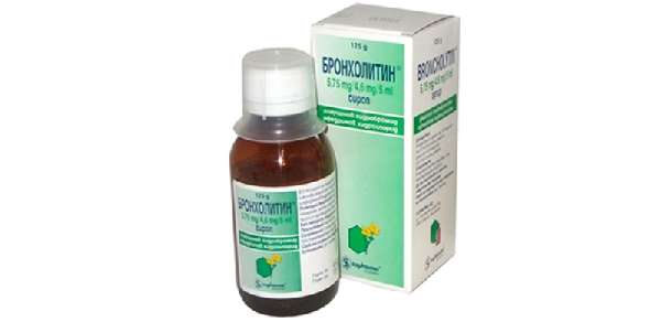 сироп Бронхолитин