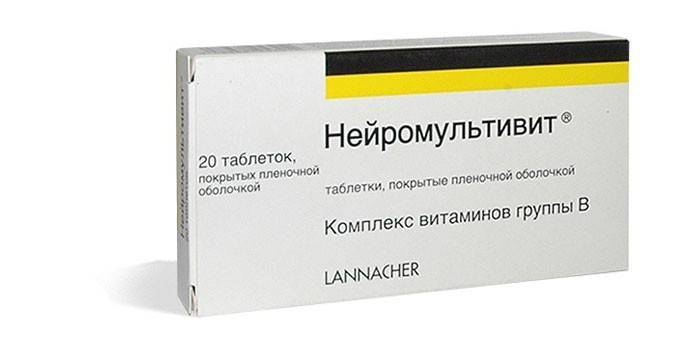 Таблетки Нейромультивит в упаковці
